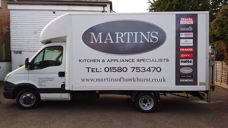 One of our delivery vans