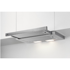 AEG DPB3632S 60cm Silver Pull Out Hood