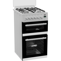 Beko EDG507W 50cm Gas Cooker with Gas Hob