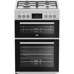 Beko EDG6231W 60cm Gas Cooker 