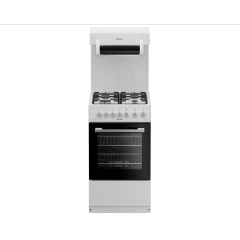Blomberg GGS9151W 50cm Gas Cooker witth eye level grill.