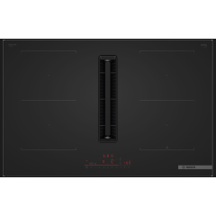 Bosch PVQ81AH26E 80cm Induction venting hob, Matt Glass