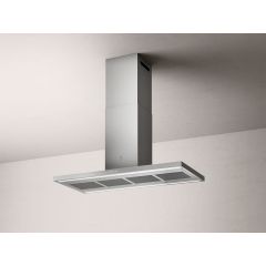 Elica THIN-ISLAND Thin Island slimline stainless steel 1200mm 570mm