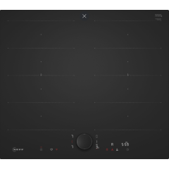 Neff T66NUX4A0 60cm Flex Induction Hob, Matt Black