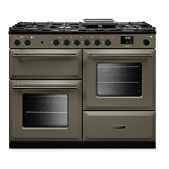 Rangemaster Aura 110cm Dual Fuel Riverbed - Onyx