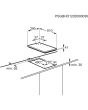AEG HGX3220SM 30cm domino 2 gas burners.