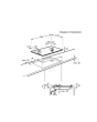 AEG HGX75400SM 75cm wide 5 burner gas hob