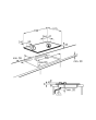 AEG HKB75341NL Matt Glass 75cm Gas On Glass Hob