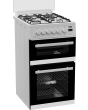 Beko EDG507W 50cm Gas Cooker with Gas Hob