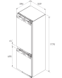 Bora C178KG Integrated Fridge Freezer