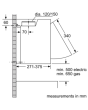 Bosch DEM66AC00B 60cm Integrated Extractor