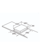Cda HC3621FR Domino Ceramic Hob