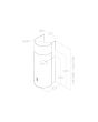 Elica STONE-WH Stone white 332mmx