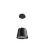 Faber Beat Pendant Island Extractor, Black.
