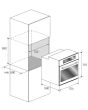 Fulgor Milano FCPO315PTEM2FX Single Oven Pyrolytic, one only ex display £1699.00