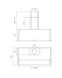 Ilve AG100/ 100cm Traditional Hood 