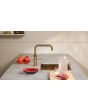 Quooker CFNSPTB Tap Classic Fusion Square patinated brass