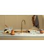 Quooker FNRPTB Tap Fusion Round patinated brass