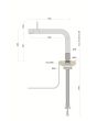 Quooker FTRCO Tap Front rose copper