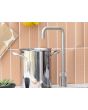 Quooker NSSSST Tap Nordic Square stainless steel