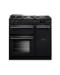 Rangemaster Aura 90cm Dual Fuel Black - Onyx