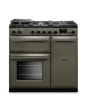 Rangemaster Aura 90cm Dual Fuel Riverbed - Onyx