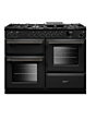 Rangemaster Aura 110cm Dual Fuel Black - Onyx