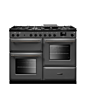 Rangemaster Aura 110cm Dual Fuel Slate - Onyx