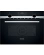 Siemens CM585AGS1B Integrated Microwave oven with HotAir cooking.