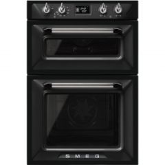 Smeg DOSF6920N1 60cm Victoria Black Double Multifunction Oven