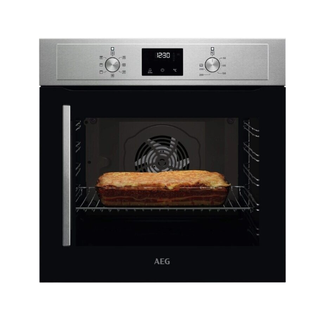 AEG BCX335R11M Single Oven, Right side opening.