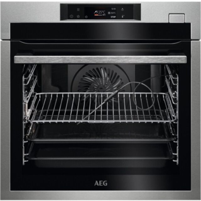 AEG BSE772380M Pyrolytic Single oven with SteamCrisp
