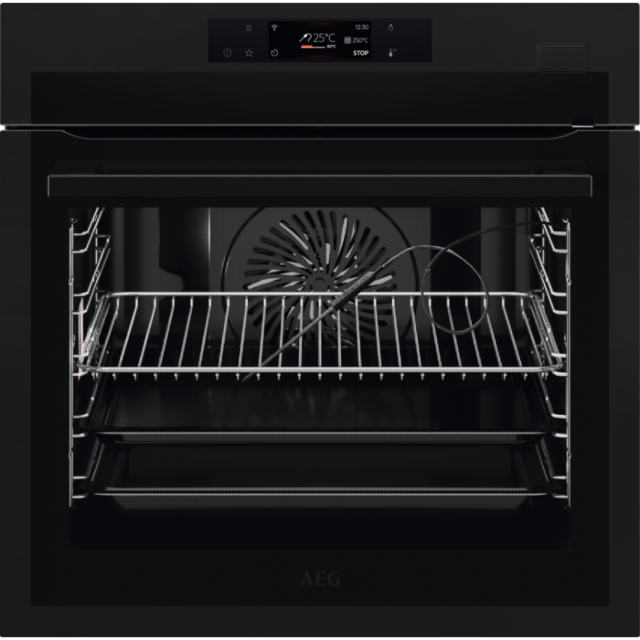 AEG BSE778380T SteamCrisp Pyrolytic single oven