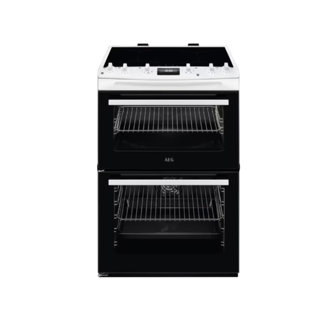 AEG CIX6540ACW 60cm Cooker, Induction Hob