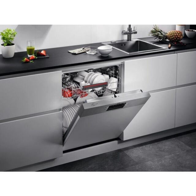 AEG FEE63600ZM Semi Integrated Dishwasher
