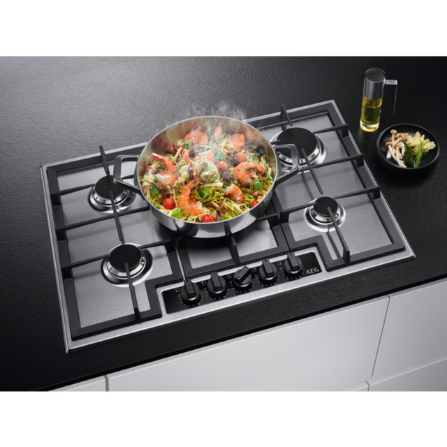 Aeg HGB75420YM 75cm Gas Hob