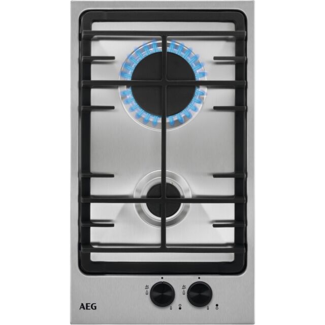 AEG HGX3220SM 30cm domino 2 gas burners.