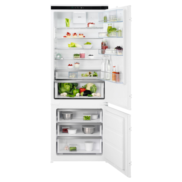 AEG NSC7G751ES Integrated Fridge Freezer