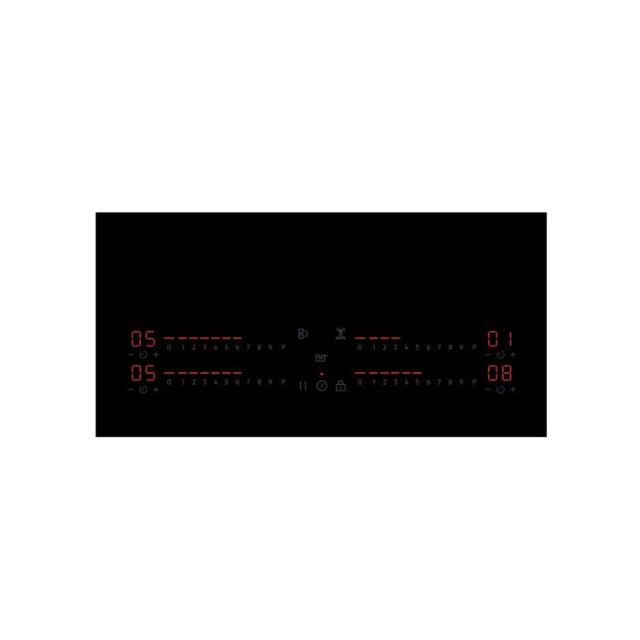 AEG SI64IB1BFB 60Cm Induction Hob, Bridging Zones On Left- Black