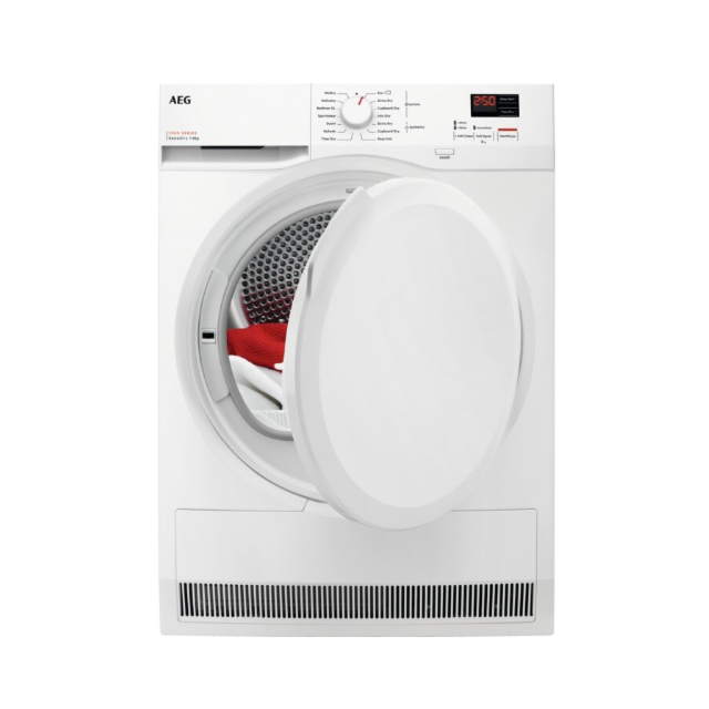 AEG TR708L0B 8kg Heat Pump Tumble dryer.