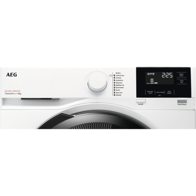 AEG TR718L4B 8kg Heat Pump dryer.