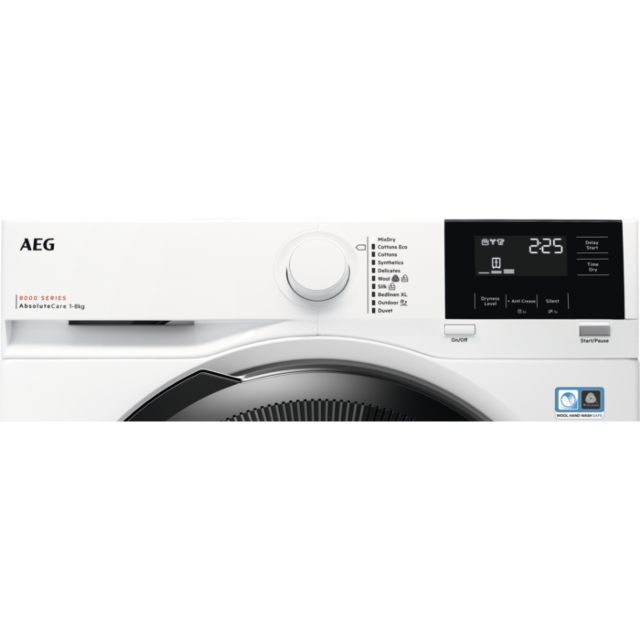 AEG TR818P4B 8kg Heat Pump dryer