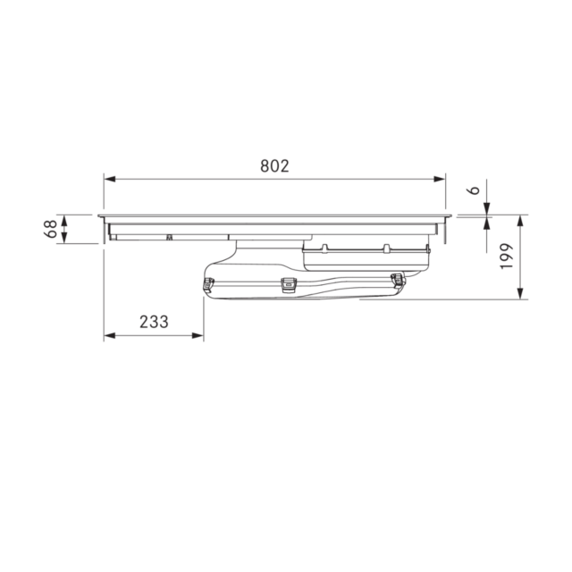 Bora PUXA2R X Pure, 83cm Vented Induction Hob, Matt Glass.