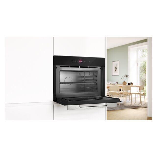 Bosch CEG732XB1B Microwave with Grill, one only ex display