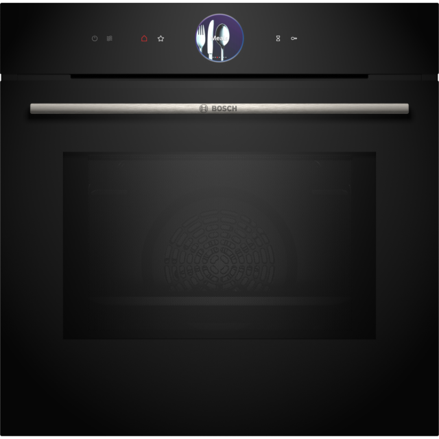 Bosch HMG7764B1B Pyrolytic Single oven and Microwave