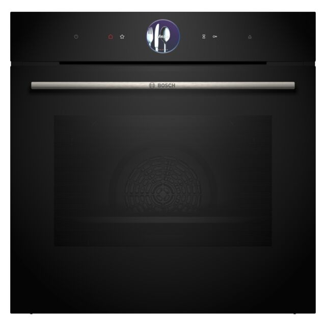 Bosch HRG7764B1B Pyroliytic Single Oven with Steam