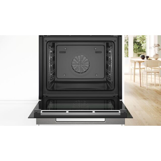Bosch HSG7364B1B Single Oven with Steam.