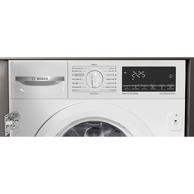 Bosch WKD28490GB 8kg/5kg Integrated Washer Dryer
