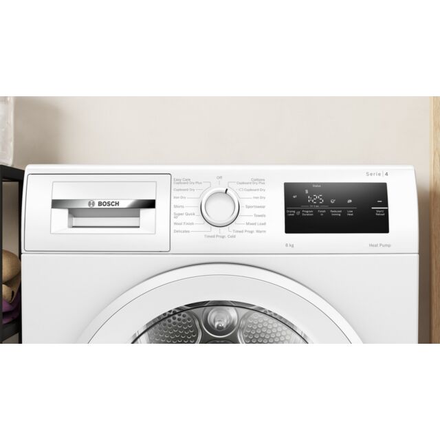 Bosch WTH85225GB 8kg Heat Pump Dryer