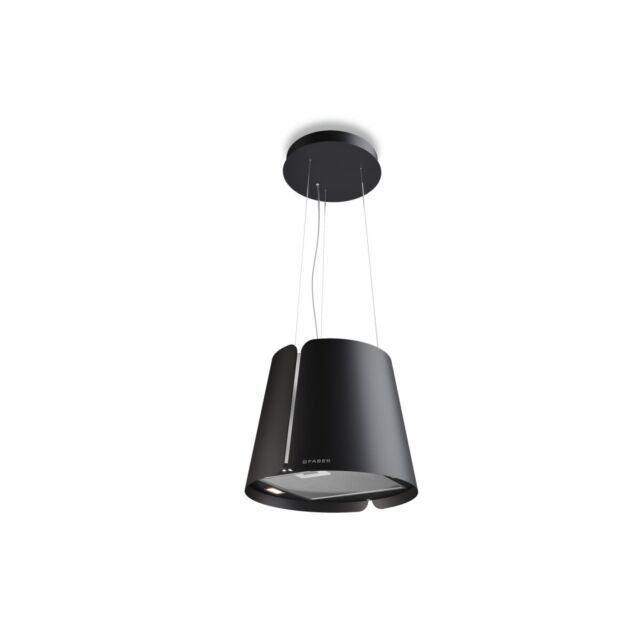 Faber Beat Pendant Island Extractor, Black.